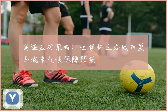 高温应对策略：世俱杯主办城市夏季城市气候保障预案